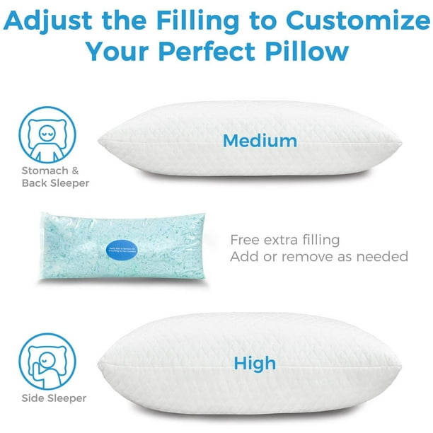 Cooling pillow top