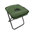 thumbnail image 3 of Taburete de Camping Cola plegable portátil ligero para viajes barbacoa pesca Verde, 3 of 8