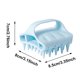 thumbnail image 3 of Masajeador de silicona para el cabello y el cuero cabelludo: cepillo de ducha para champú, limpieza profunda y suave, favorece la circulación para hombres y mujeres con todo tipo de cabello, 3 of 5