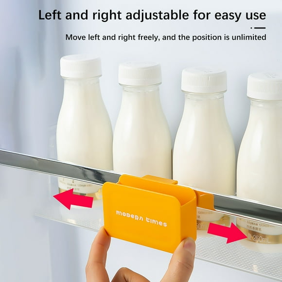 Fiudx Caja de Almacenamiento para Puerta Lateral de Refrigerador, Mini Organizador Colgante, Bolsa Compacta para Suministros de Oficina, Caja de Acabado Extraíble, Almacenamiento Versátil para Mostaz