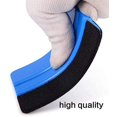 thumbnail image 3 of 2 Pcs Self-adhesive Plastic Car Blotters, Soft Vinyl Film, Window Tint Tool, Soft Felt Edge Squeegee (2 Pcs), 3 of 5