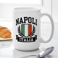 thumbnail image 6 of CafePress - Napoli Italia Large Mug - 15 oz Ceramic Large White Novelty Mug, 6 of 6