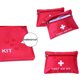 thumbnail image 4 of Bolsa de primeros auxilios roja de 5 piezas, minibolsa de primeros auxilios, organizador de paquetes de emergencia, 4 of 5