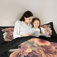 thumbnail image 5 of jejeloiu Kawaii Cow Cattle Full Size Comforter Sets,Farm Animal Bedding Comforter Set,Brown Black Bedding Sets For Boys Kids,Luxury Bedroom Decor Reversible,3-Piece, 5 of 8