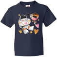 thumbnail image 3 of Inktastic Astronaut Valentine Outer Space Hearts Youth T-Shirt, 3 of 5