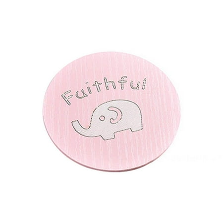 

Kreigaven Cute cartoon coaster Elegant Fresh Color Thick MDF Insulation Anti-scalding Anti-slip Placemat 2