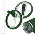 thumbnail image 1 of TIZHJOZI Couvercle à Paille Rabattable de Rechange pour Gobelet Stanley Quencher 40 OZ - 2 Pcs Couvercles de Gobelet Étanches avec Paille, Couvercle de Gobelet Anti-Déversement Compatible avec Accessoires de Gobelet Stanley, Violet Pâle, 1 of 8