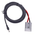thumbnail image 2 of Power Cable for Satellite Dishes, 18AWG DC Power Plug Extension Cable Connector, Rain Proof Car Charger Cable, 2 of 7