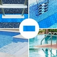 thumbnail image 4 of XEOVHV Large Swimming Pool Ladder Mat, 16"x23.6" Protective Non-Slip Pool Step Pad with Texture，Protective Ladder Pad for Above Ground Swimming Pools Liner and Stairs (Blue), 4 of 6
