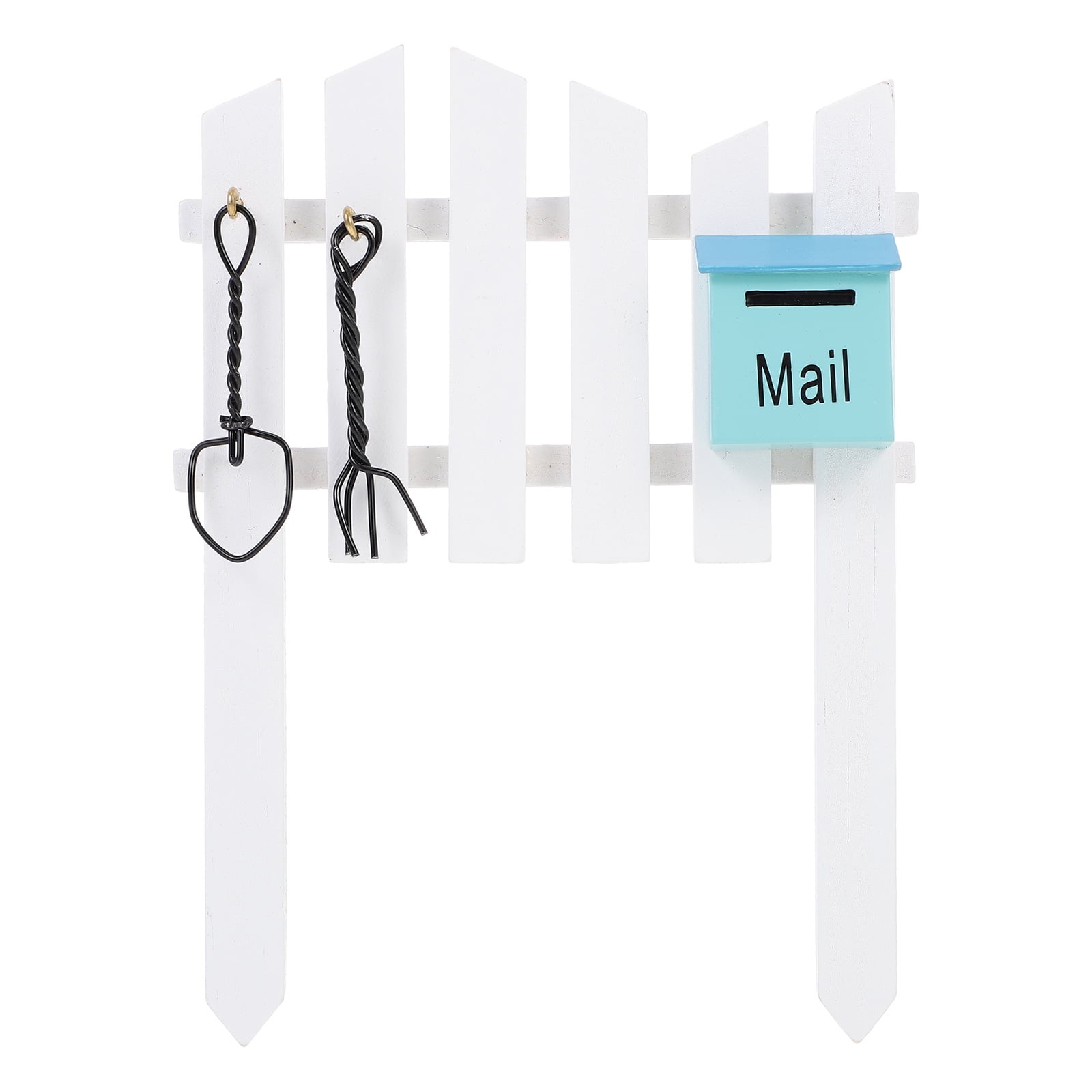 Mailbox Fence Adornment Moss Landscaping Plugin Decor Photography Prop