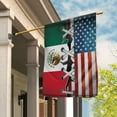thumbnail image 3 of Flag Made In America With Mexican Parts Mexican American Friendship Root Proud House Flag, Double-Sided Decorative Outdoor Flag, Patriotic Polyester Yard Flag 29.5 x 39.5 in, 3 of 5