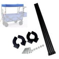 thumbnail image 2 of MYG Camping Wagon Cart Trolley Roof Support Rod Fiberglass Portable Mount Bracket, 2 of 9