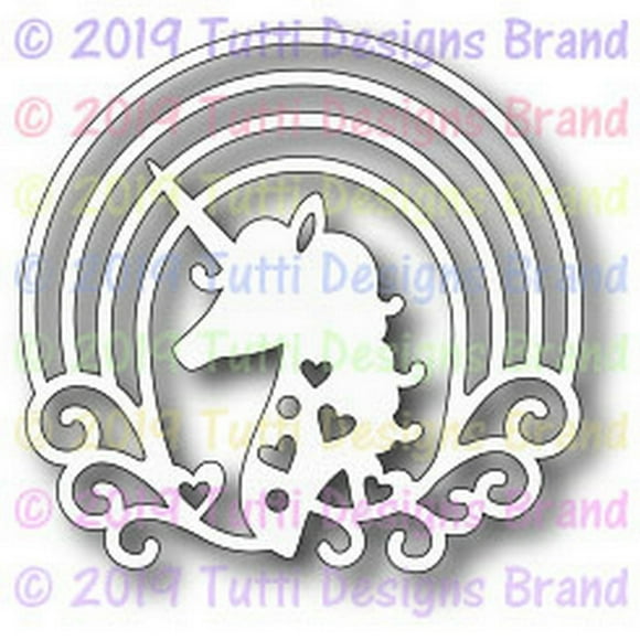 Tutti Designs - Dies - Tête de Licorne