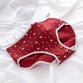 thumbnail image 1 of Ropa interior Love Strawberry, ropa interior Big Red Girl, bragas de algodón con cintura entrepierna para mujer, 1 of 6