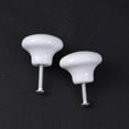 thumbnail image 2 of WHAMVOX 5 Pcs Cabinets Ceramic Handle Chest of Drawers Knobs White, 2 of 8