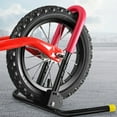 thumbnail image 2 of Foldable Balance Bike Storage Rack Bike Stand Floor Rack Parking Kickstand Freestanding Storage Holder Space Saving, 2 of 8