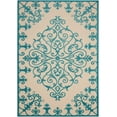 thumbnail image 2 of Nourison Aloha Indoor/Outdoor Aqua 9'6" x 13' Area Rug, (10x13), 2 of 6