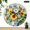 10x10in, variant on GONGXIFACAI Sunflower Bouquet Decor Gift, Battery Operated (AA Not Included) Silent Mechanical Movement, Lobby Corridor Dining Room Bedroom Office Classroom