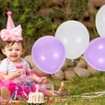 thumbnail image 3 of Miangastore Ballon de Fête Violet en Latex pour Baby Shower 100 Pcs, 3 of 8
