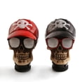 thumbnail image 4 of Divertida Cabeza De Cráneo Gorra De Béisbol Operación Manual Cambio De Marchas Perilla De Acrílico Rojo Yotijar Perilla de cambio de marchas de coche, 4 of 10