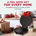 thumbnail image 3 of Dash Round Express Electric - Pancake Maker & Eggs Griddle System - Healthy Breakfast Maker - Quick Heat-Up & Easy Cleanup - nonstick surface - Red, 3 of 9