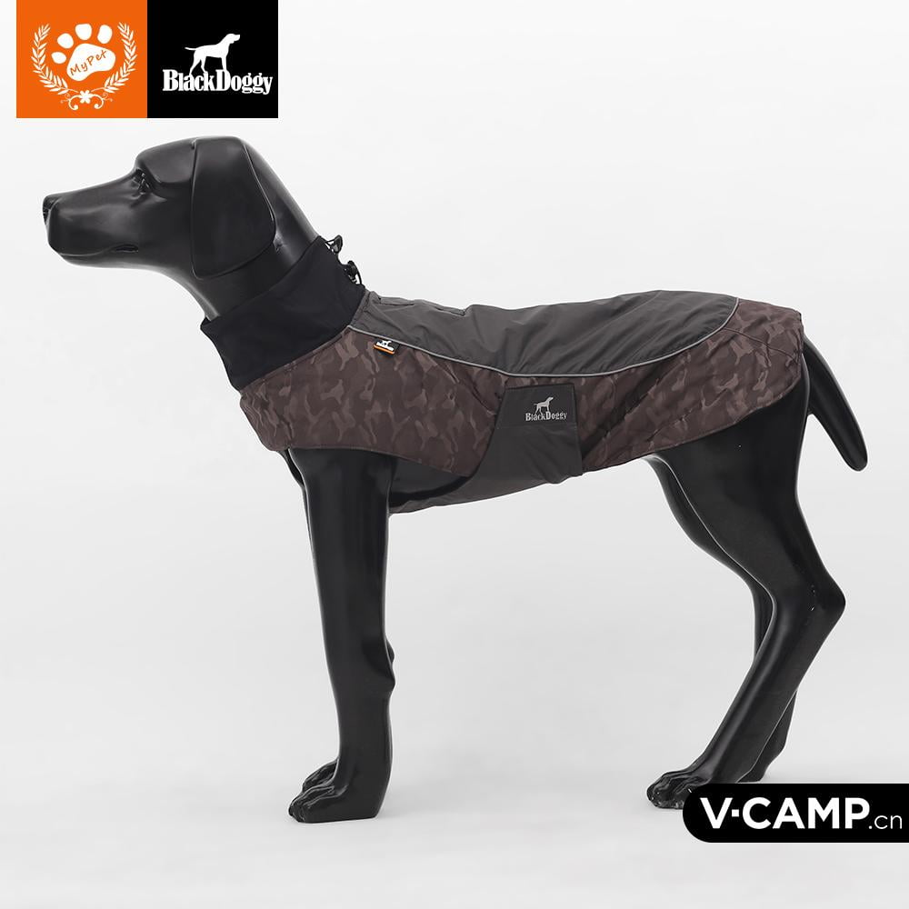 Black doggy outdoor jacket Clearance