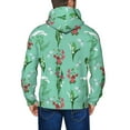 thumbnail image 5 of Zip Up Hoodies for Men - Saffron Greenery Long Sleeve Comfrt Men'S Fashion Hoodies & Sweatshirts, Jackets for Men Hoodies Pullover Clothing Clothes with Pouch, 5 of 5