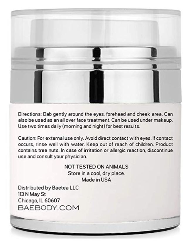 baebody eye gel target