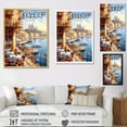 thumbnail image 4 of Designart "Scenic Harbor In France" France Floater Framed Canvas Prints, 4 of 5