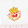 thumbnail image 4 of Inktastic French Fries for Summer Girls Toddler Dress, 4 of 5