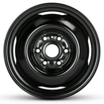 For 2021-2025 Rivian EDV 17 Inch Painted Black Rim - OE Direct Replacement - Road Ready Car Wheel
