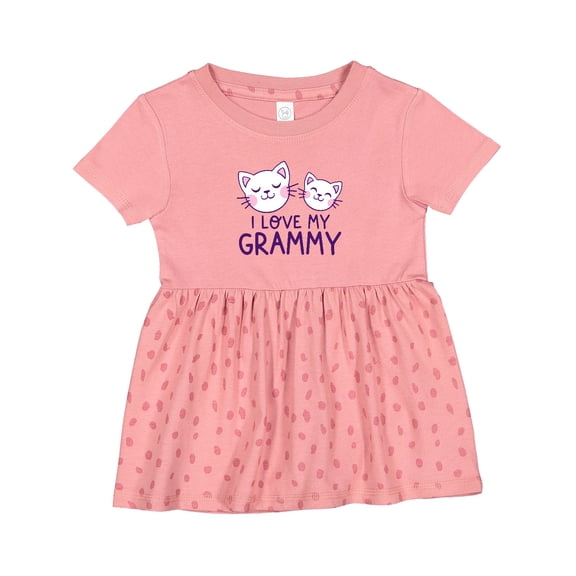 Inktastic I Love My Grammy Girls Baby Dress