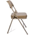 thumbnail image 2 of Rhino 2" Vinyl Padded Folding Chair - Beige, 2 of 5