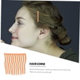 thumbnail image 2 of 6pcs Upside-down Comb Hairpin Bridal Hair Clip Combs for Women Head Pieces for Woman Wedding Veil Comb Tortoise Side Comb Chic Comb Clip Hairpin Accessories Handmade Hair Clip Miss, 2 of 5