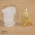 thumbnail image 3 of Molde De Silicona Diy, Jabón Y Vela 3D Con Forma De Perro/Gato, Chocolate Fondant De Silicona Con Forma De Animal, Molde De Perro Para Gelatina, 3 of 6