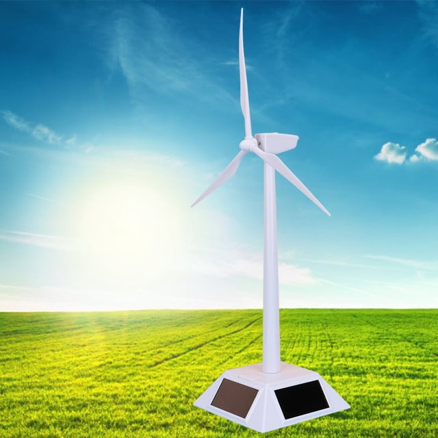 Molino de viento de plástico para niños modelo de molinete Solar inteligente ANGGREK Otros