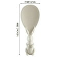 thumbnail image 2 of Boreal Craft Dollies for End Tables Rice Spoon Can Stand Without Sticking Rice Household Rice Shovel For Serving Rice Rice Spoon Little Rabbit Rice Cooker Rice Shovel, 2 of 4