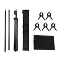 thumbnail image 1 of Green Screen, can be washed and ironed Green Screen Backdrop Kit 5 x 7ft Collapsible Green Screen Photography Backdrop Screen with non woven fabric for Photo Studio Shooting Props, 1 of 7