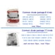 thumbnail image 4 of Kit de Componentes Electrónicos, Pequeños 6 Valores Kit de Componentes Electrónicos Alta Precisión se Adjunta Estrechamme para el Circuito, 4 of 7