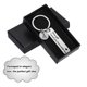 thumbnail image 4 of Uxcell Llave de Seguridad, 1 Juego de Llave con Letra A Te Necesito Aquí Conmigo, Plata, 4 of 6