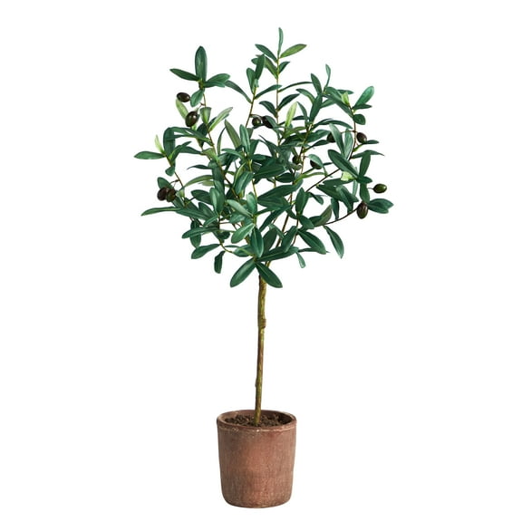 Nearly Natural 31in. Olive Artificial Tree in Planter