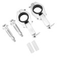 thumbnail image 1 of Motorcycle Handguard Mounting Kit Hand Guard Clamp Universal for 28mm Modified Handlebar, 1 of 4