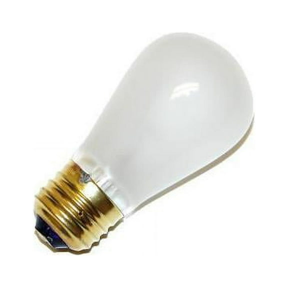 GE 42590 - 15S14/F/BB Standard Screw Base White Frosted Scoreboard Sign Light Bulb…