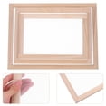 thumbnail image 1 of HONMEET 3Pcs Durable Wooden Papermaking Deckle and Mould Frame with Even Pulp Distribution Mesh, 1 of 6