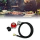 thumbnail image 2 of 4FT High Pressure Propane Regulator with Hose Adjustable Grills Connector Propane Tanks Cylinders for Household Use, 2 of 4