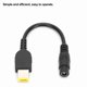 thumbnail image 1 of Cable 5,5x2,5mm Cable Convertidor De Corriente Hembra A Cuadrado Con Pin Apto Para ThinkPad X1 Carbon YOGA 13, 1 of 7