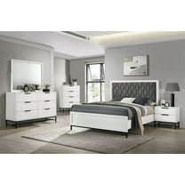 Sonora 5-piece California King Bedroom Set White