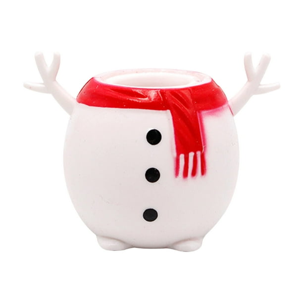 Kasyat 20 Pcs Snowman Stress Balls - 2.48 Inch Christmas Party Favors, Stocking Stuffers, Gifts For Ages 3+