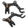 thumbnail image 5 of WEUVEB Mountain Bike Disc Brake Adapter Pair Black 4.32x2.36x0.79in Cycling Replacement Parts, 5 of 9