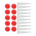 thumbnail image 2 of tegongse Caulk Caps Caulk Nozzles Caps Caulk Finishing Tool Caulk Nozzles Caps Caulking Tube Covers Tube Caps for Sealing Preserving, 2 of 19
